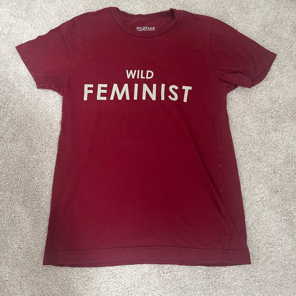 Wildfang Wild Feminist T shirt